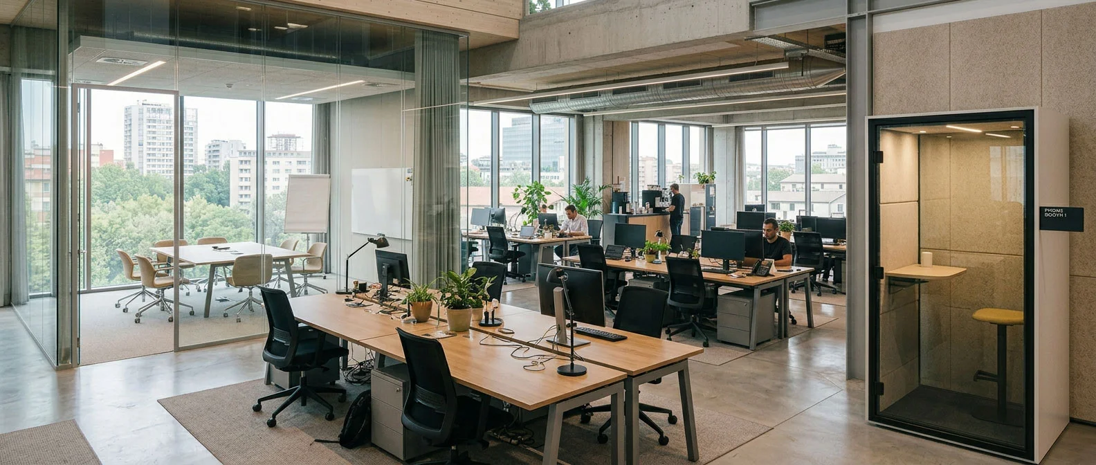 Parete open space
